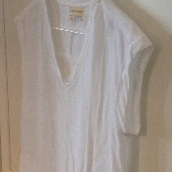 Summer must a white short sleeve dress sz xs - Picture 3 of 8